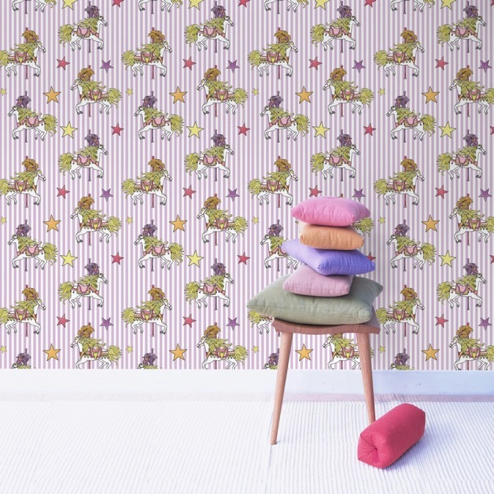 Papel pintado - Pony Land 120079