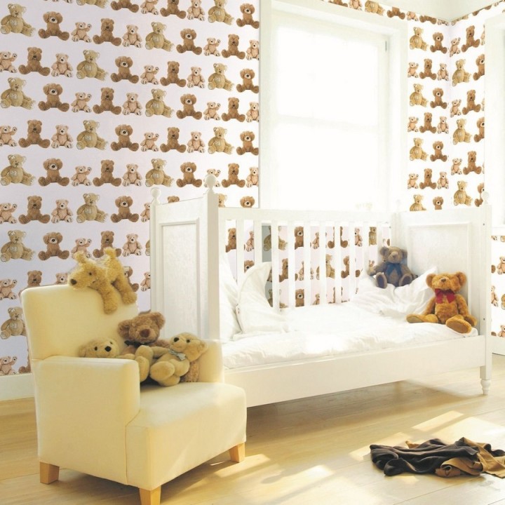 Papel pintado - Teddy Friends 120082