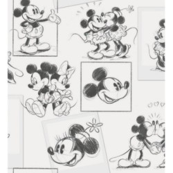 Papel pintado Romantic Mickey 120083