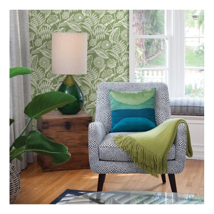 Papel pintado de flores modernas con colores tropicales - Beach Garden 680747