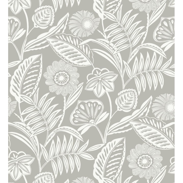 Papel pintado de flores modernas con colores tropicales - Beach Garden 680748