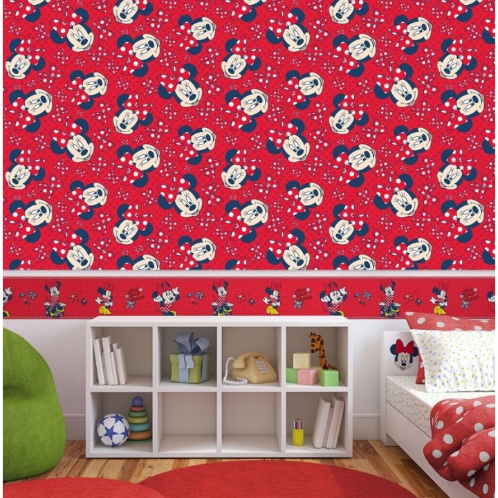Papel pintado - Minnie Faces 120089