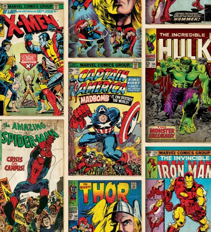 Papel pintado - Amazing Heroes 120092