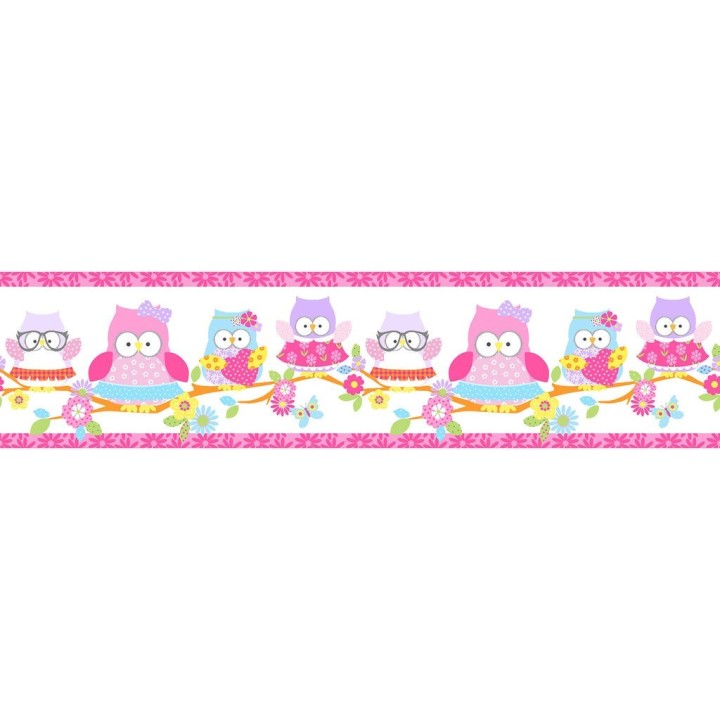 Cenefa - Owls Family 120106