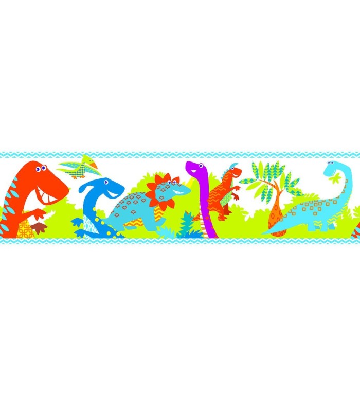 Cenefa - Funny Dinosaurs 120107