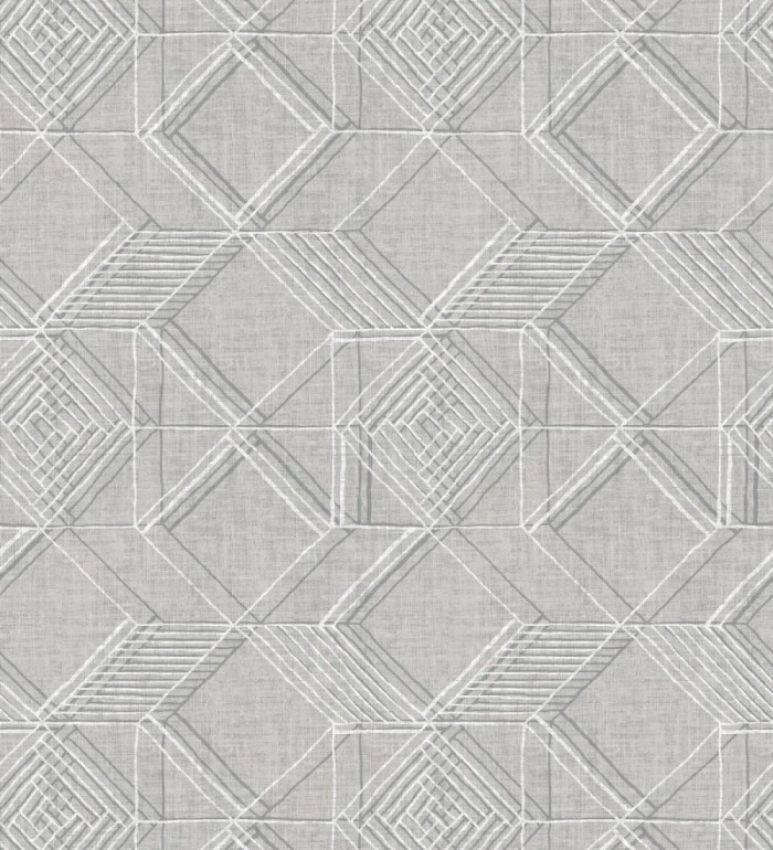 Papel pintado geométrico de cubos estilo boho chic - Cubic City 680783