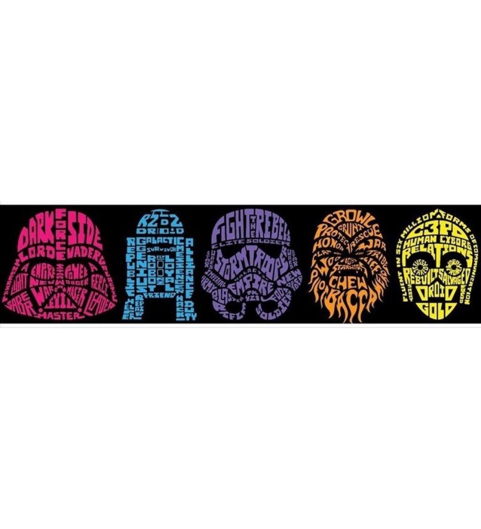 Cenefa - Star Wars Faces 120111