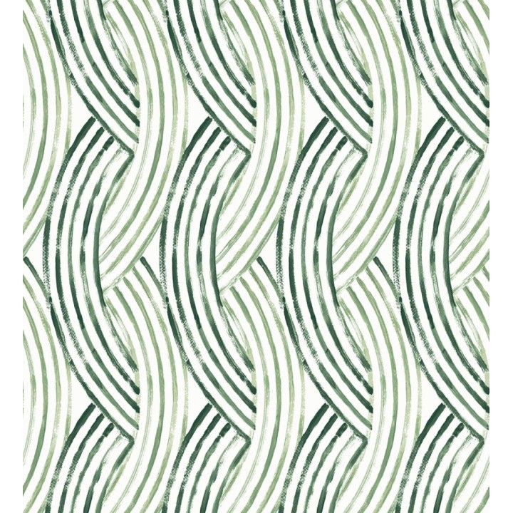 Papel pintado trenzado estilo tropical - Fancy Chains 680793