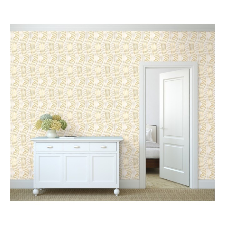 Papel pintado trenzado estilo tropical - Fancy Chains 680795