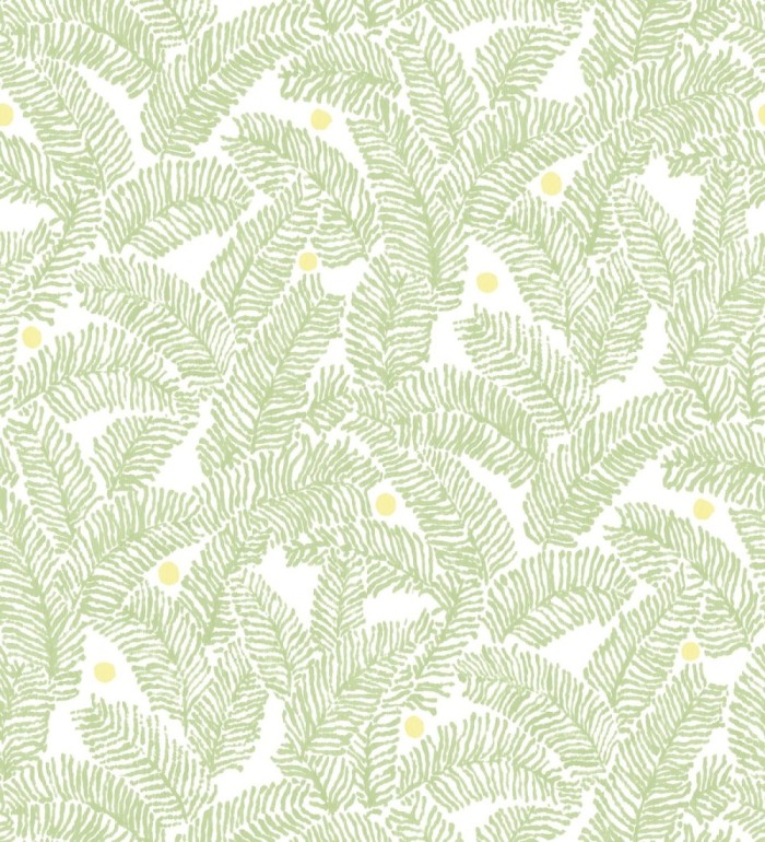 Papel pintado de hojas de pino pequeñas - Blossom Forest 680797