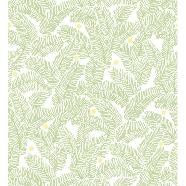 Papel pintado de hojas de pino pequeñas - Blossom Forest 680797