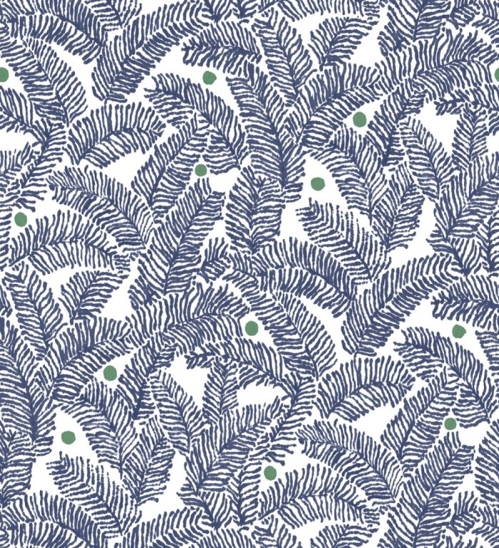 Papel pintado de hojas de pino pequeñas - Blossom Forest 680798