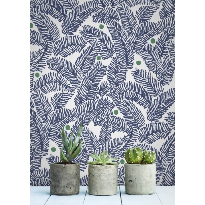 Papel pintado de hojas de pino pequeñas - Blossom Forest 680798