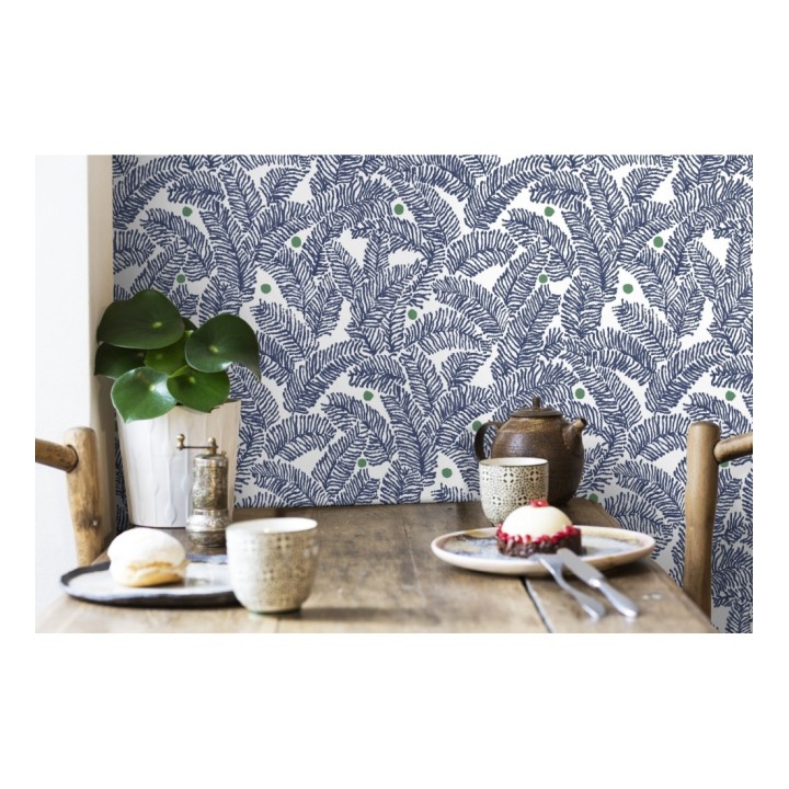 Papel pintado de hojas de pino pequeñas - Blossom Forest 680798