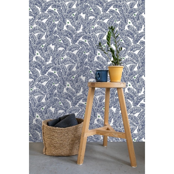 Papel pintado de hojas de pino pequeñas - Blossom Forest 680798