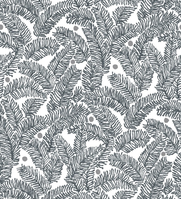 Papel pintado de hojas de pino pequeñas - Blossom Forest 680799