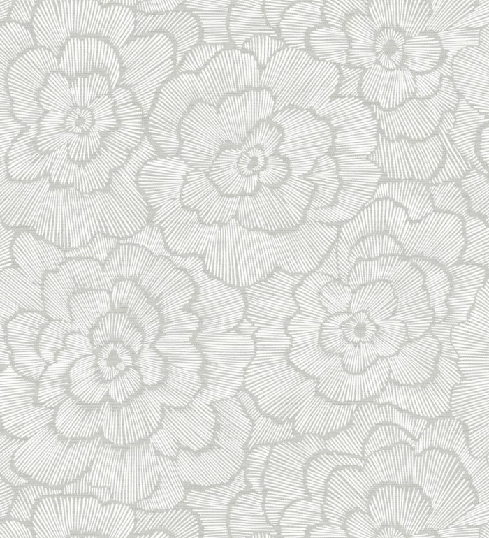 Papel pintado de flores grandes - Dublin Flowers 680800