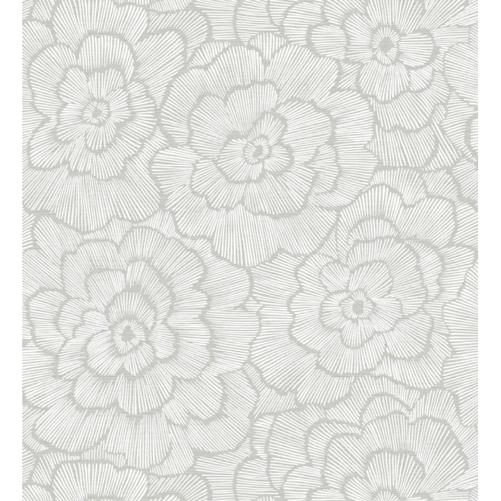 Papel pintado de flores grandes - Dublin Flowers 680800
