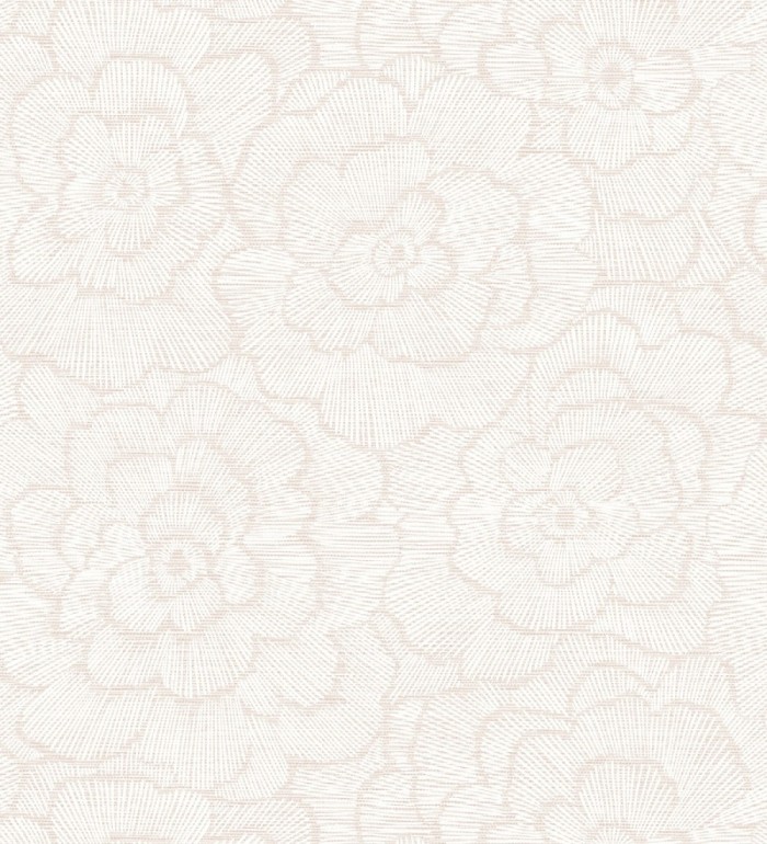 Papel pintado de flores grandes - Dublin Flowers 680801