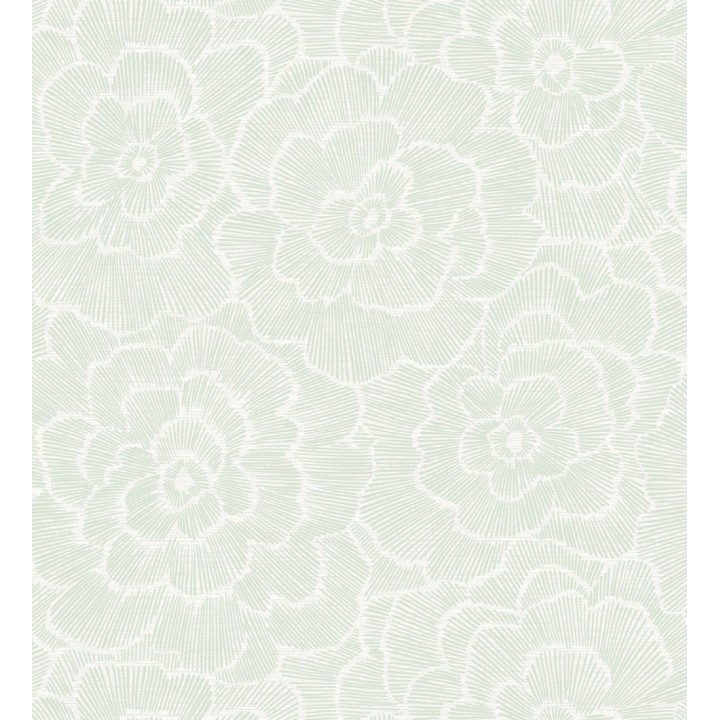Papel pintado de flores grandes - Dublin Flowers 680804