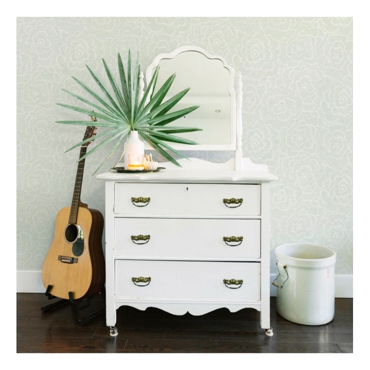 Papel pintado de flores grandes - Dublin Flowers 680804