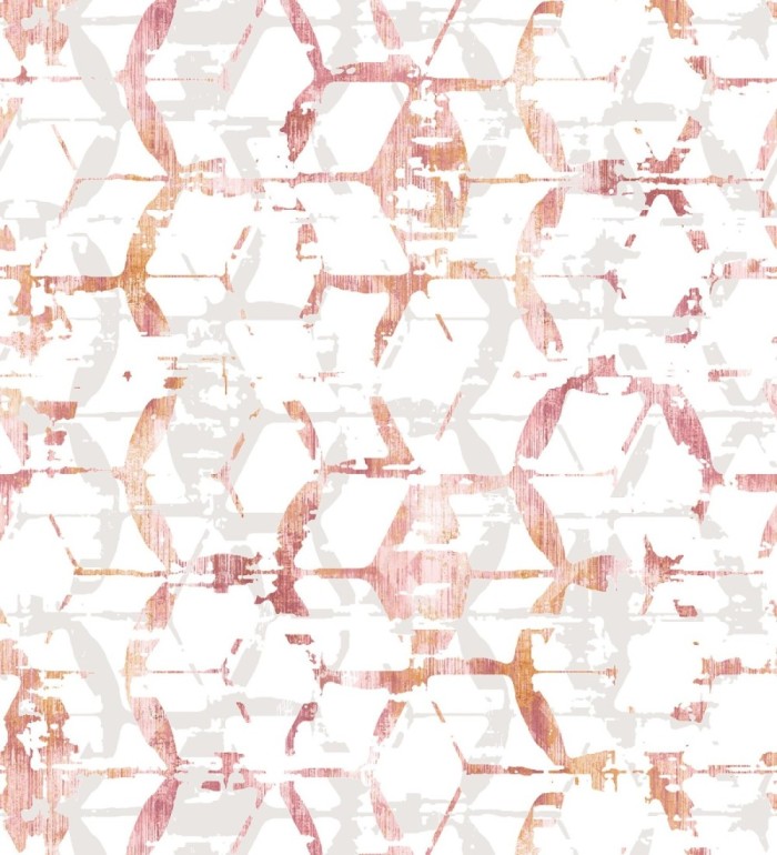 Papel pintado geométrico estilo moderno - Rings Gallery 680805