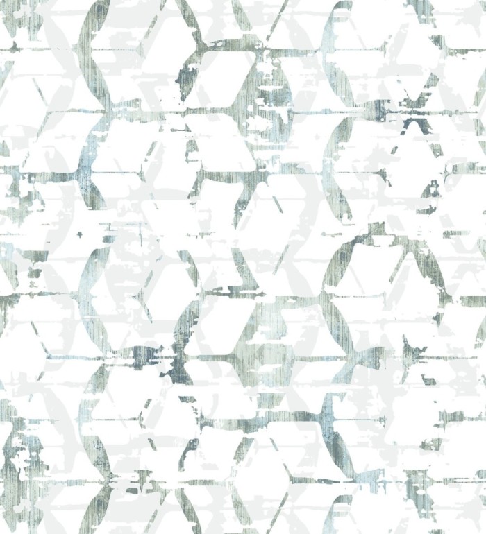 Papel pintado geométrico estilo moderno - Rings Gallery 680806