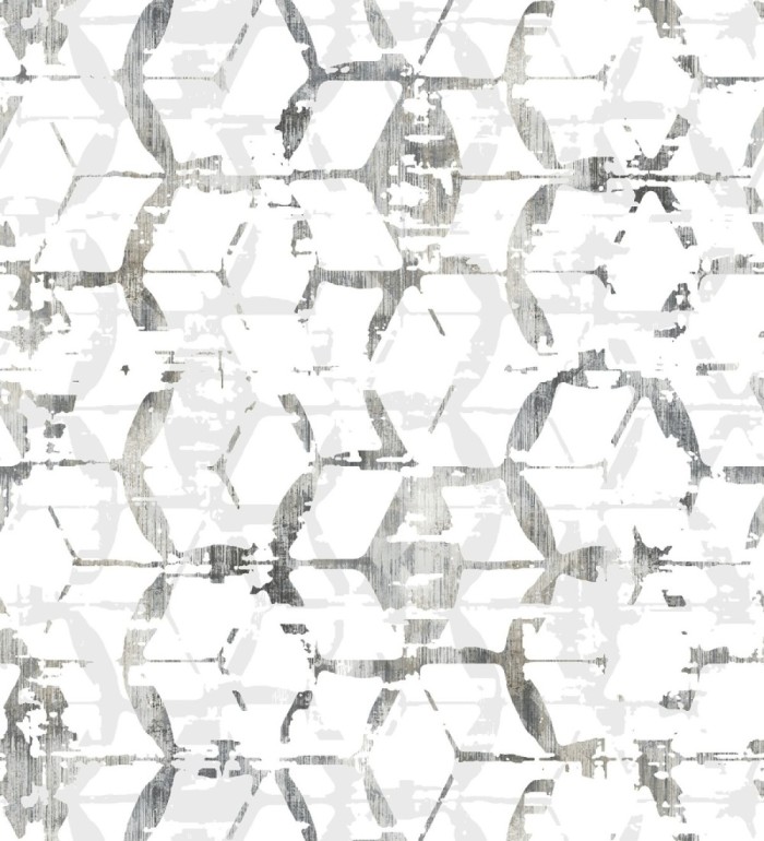 Papel pintado geométrico estilo moderno - Rings Gallery 680807