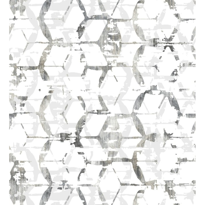 Papel pintado geométrico estilo moderno - Rings Gallery 680807