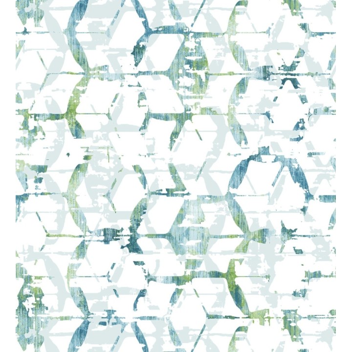 Papel pintado geométrico estilo moderno - Rings Gallery 680808