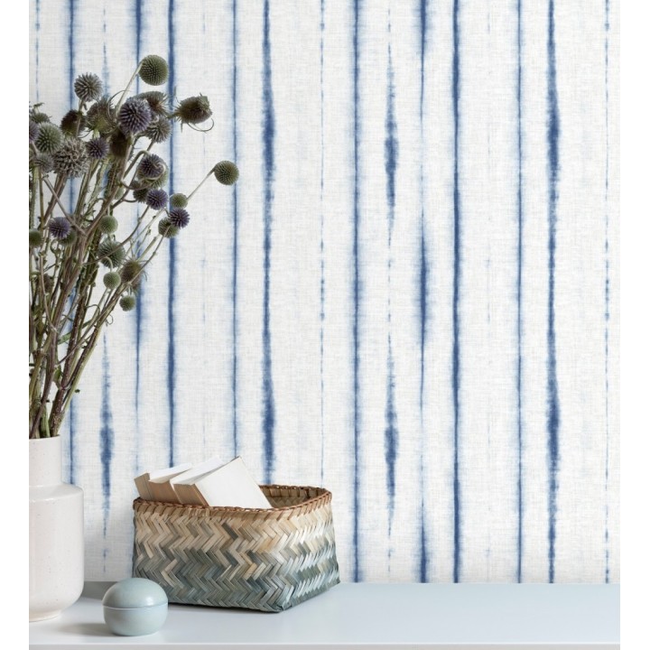 Papel pintado de rayas estilo tropical - Soho House 680813