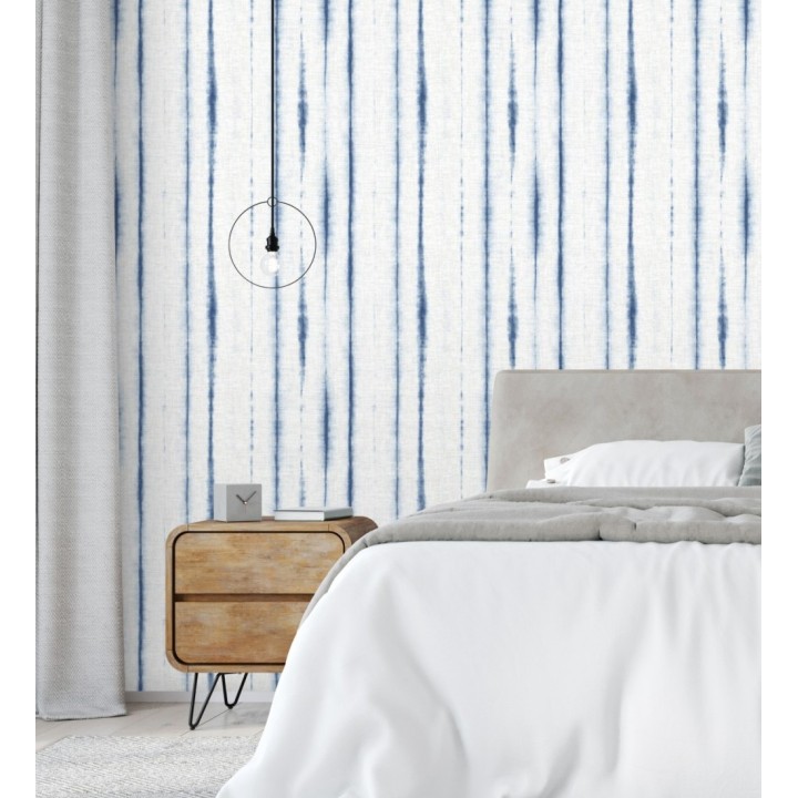 Papel pintado de rayas estilo tropical - Soho House 680813