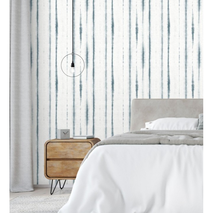 Papel pintado de rayas estilo tropical - Soho House 680816