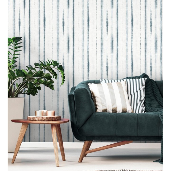 Papel pintado de rayas estilo tropical - Soho House 680816