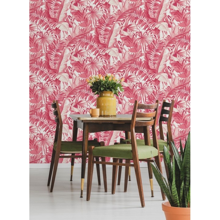 Papel pintado hojas tropicales - Indonesia 680818