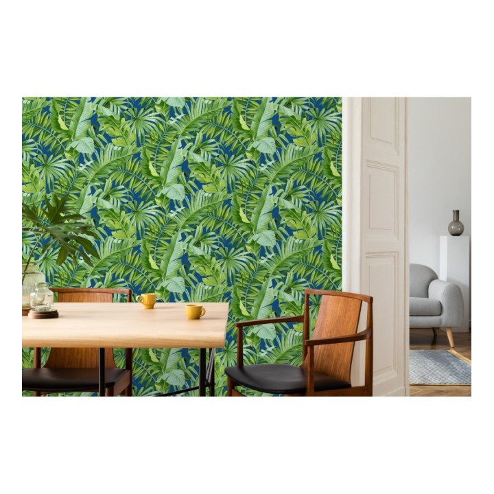 Papel pintado hojas tropicales - Indonesia 680820