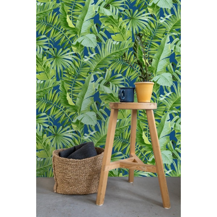 Papel pintado hojas tropicales - Indonesia 680820