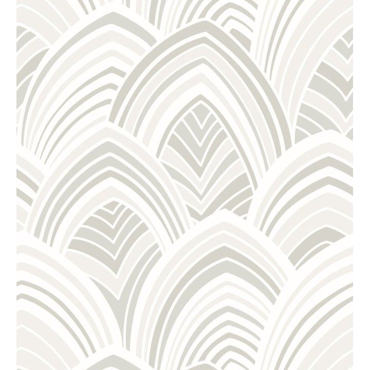 Papel pintado geométrico de arcos de terciopelo - Scandi Arches 680823