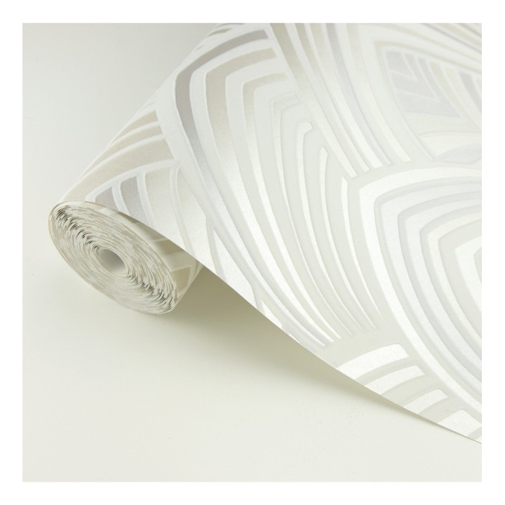 Papel pintado geométrico de arcos de terciopelo - Scandi Arches 680823