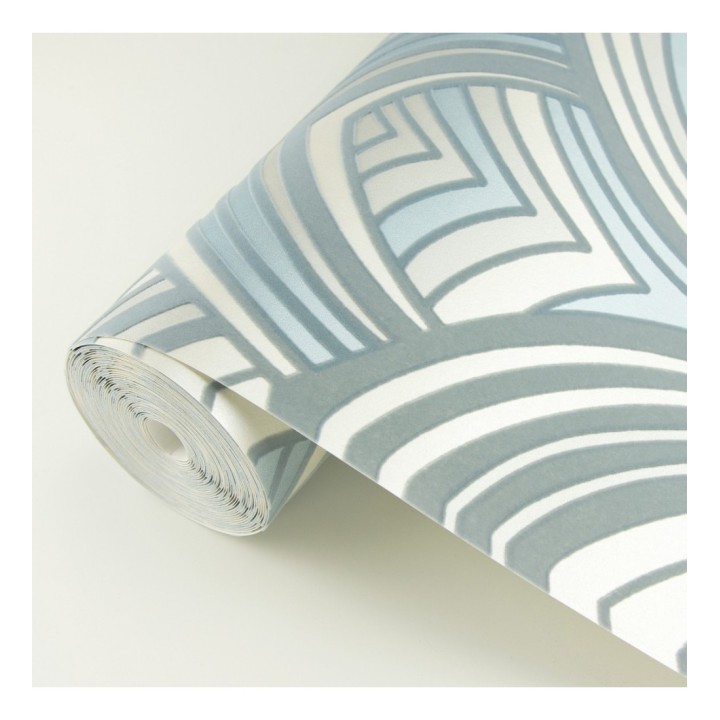 Papel pintado geométrico de arcos de terciopelo - Scandi Arches 680824