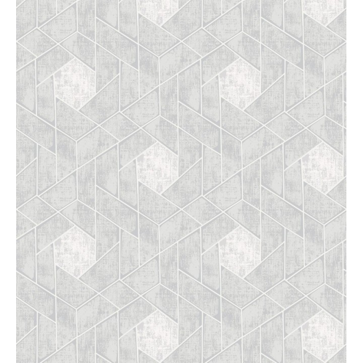 Papel pintado hexágonos geométricos modernos - Albert Museum 680828