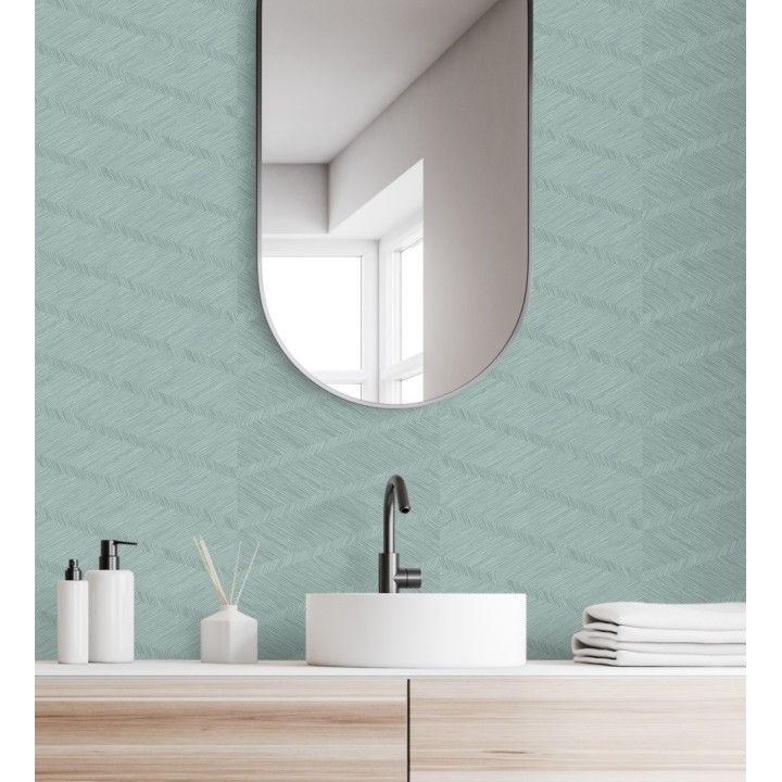 Papel pintado de rayas de espigas - Somerset House 680838