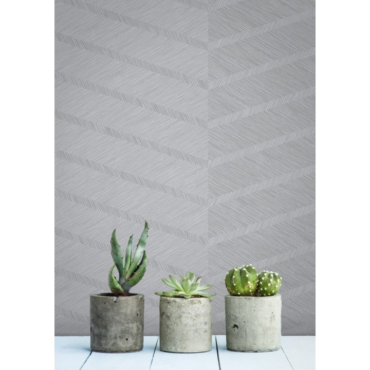 Papel pintado de rayas de espigas - Somerset House 680842