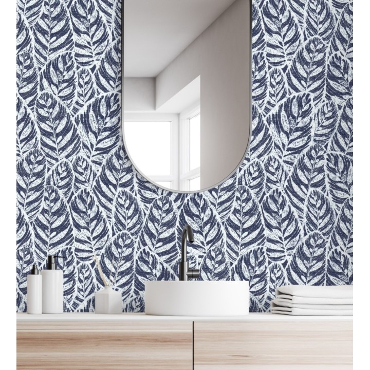 Papel pintado de silueta de hojas - Lost Garden 680843