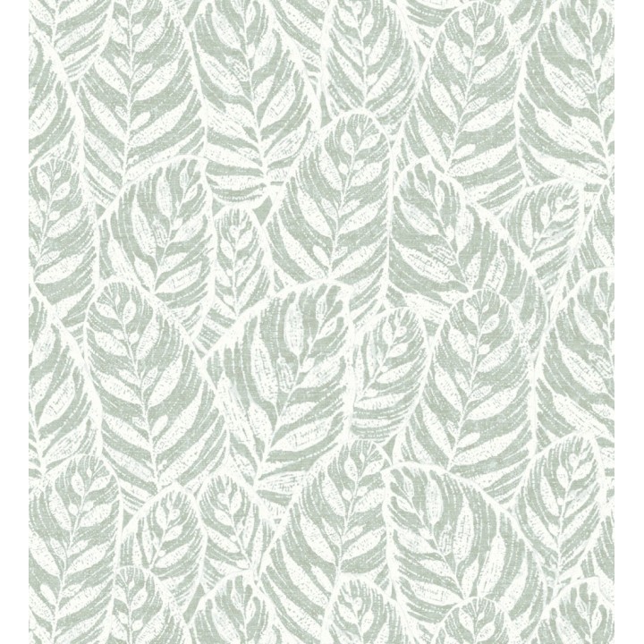 Papel pintado de silueta de hojas - Lost Garden 680844