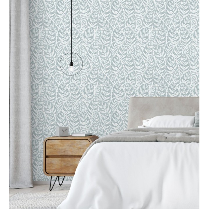 Papel pintado de silueta de hojas - Lost Garden 680845