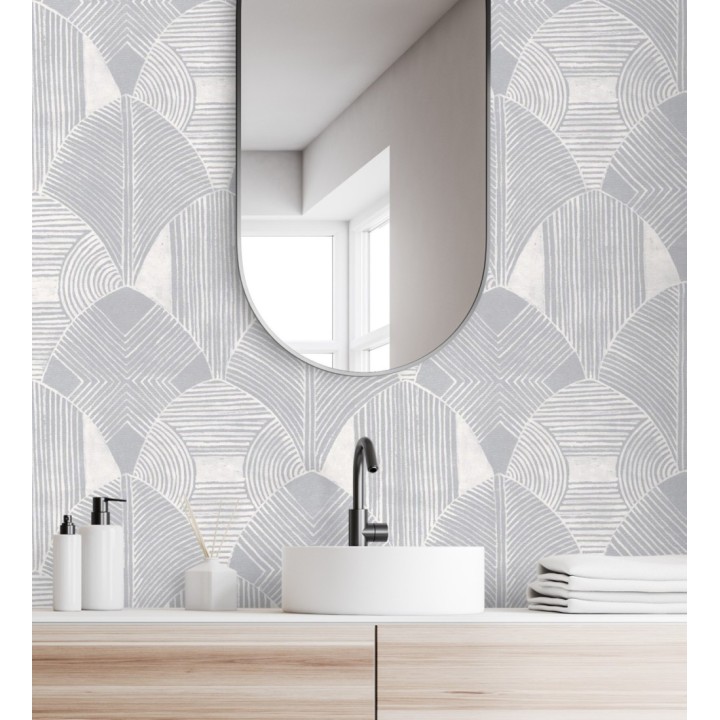 Papel pintado geométrico de estilo étnico  - Beirut Palace 680850