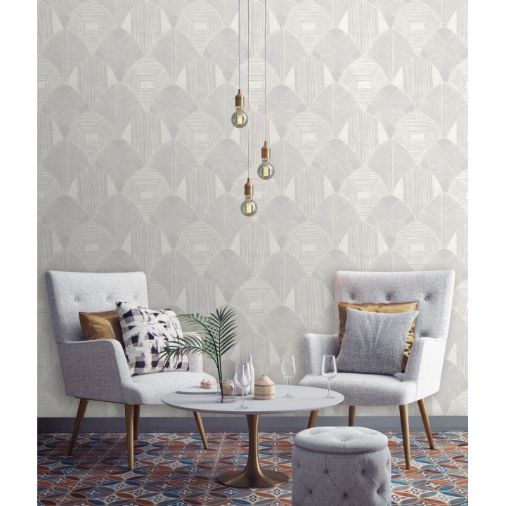 Papel pintado geométrico de estilo étnico  - Beirut Palace 680851