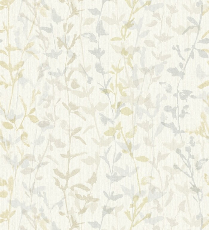Papel pintado de ramas delgadas y hojas pequeñas - Elva Forest 680854