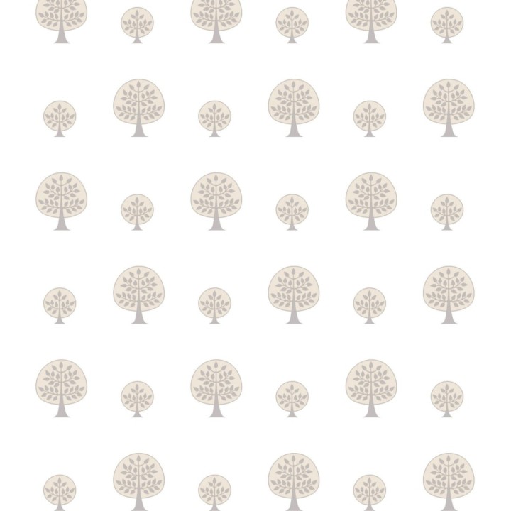 Papel pintado árboles infantiles beige estilo nórdico - New Forest 120771